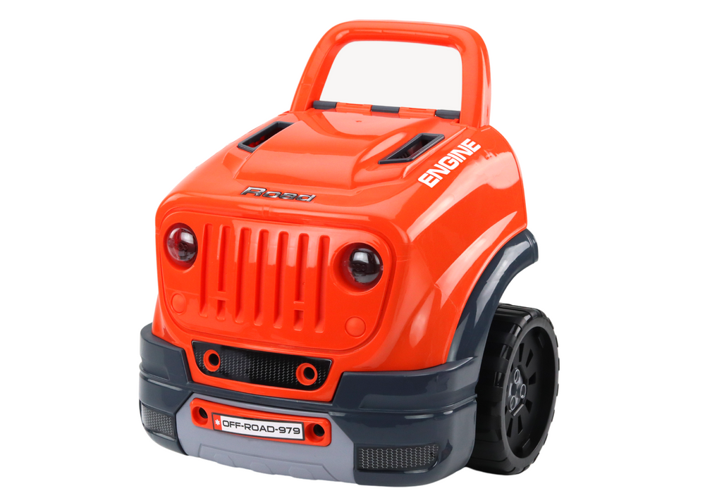 Montážní sada oranžový motor pro malé kutily - Obrázek 2