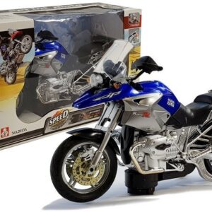 Motorka se zvukovými efekty 1:8 modrá