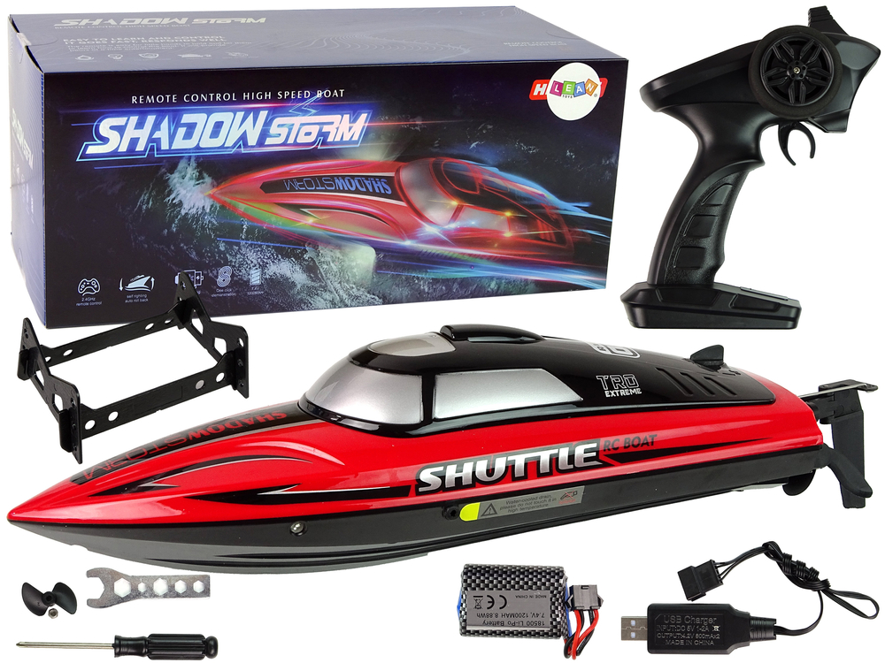 Motorový člun na dálkové ovládání R/C 2