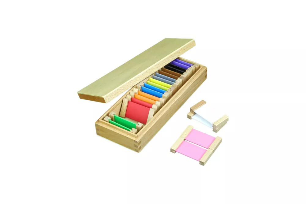 Moyo Montessori Moyo Montessori Barevné destičky 2 - Rozšířená sada - Obrázek 2