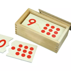 Moyo Montessori Moyo Montessori Čísla a puntíky - puzzle