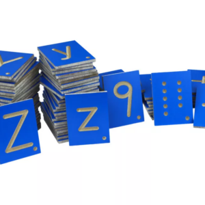 Moyo Montessori Moyo Montessori Destičky s čísly a písmeny