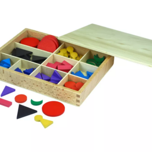 Moyo Montessori Moyo Montessori Dřevěné gramatické symboly s krabičkou