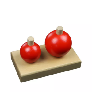 Moyo Montessori Moyo Montessori Dvě červené koule