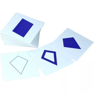 Moyo Montessori Moyo Montessori Karty ke geometrické komodě