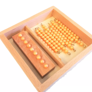 Moyo Montessori Moyo Montessori Perlové řetězy pro desítkovou tabulku
