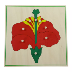 Moyo Montessori Moyo Montessori Puzzle - Květina
