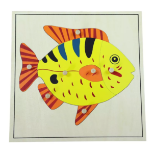 Moyo Montessori Moyo Montessori Puzzle - ryba