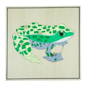 Moyo Montessori Moyo Montessori Puzzle s kostrou - žába
