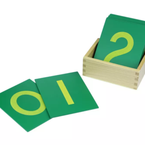 Moyo Montessori Moyo Montessori Smirkové číslice s krabičkou