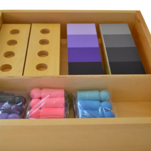 Moyo Montessori Moyo Montessori Stínování barev - figurky s destičkami