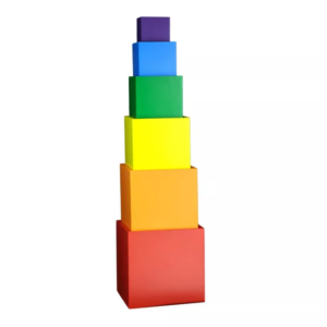 Moyo Montessori Moyo Montessori Stohovací barevné boxy