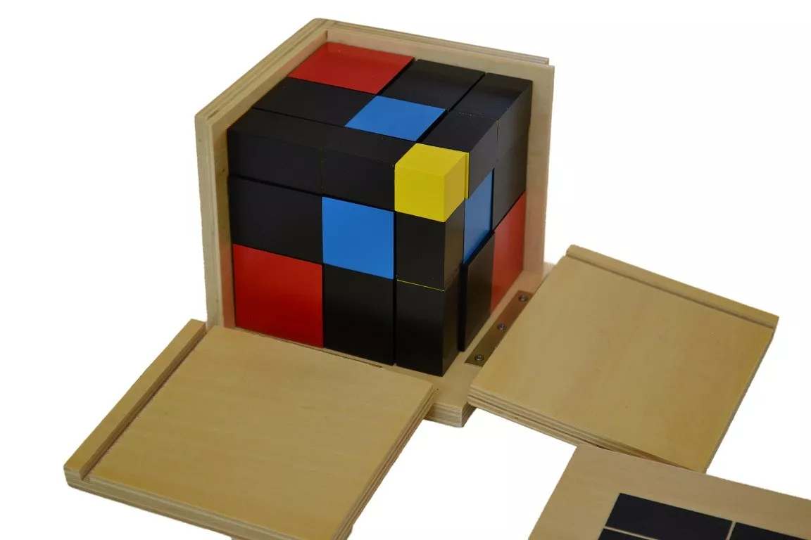 Moyo Montessori Moyo Montessori Trinomická krychle - Obrázek 2