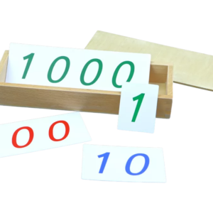 Moyo Montessori Moyo Montessori Velké číslice k perlovému materiálu
