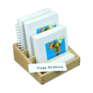 Moyo Montessori Moyo Montessori Vlajky Afriky - třísložkové karty