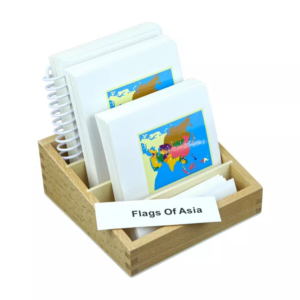 Moyo Montessori Moyo Montessori Vlajky Asie - třísložkové karty