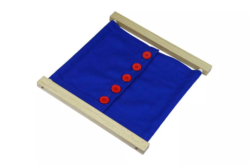 Moyo Montessori Moyo Montessori Zapínací rám - velké knoflíky
