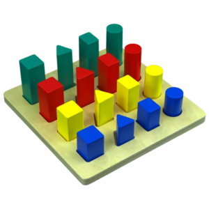 Moyo Montessori Moyo Montessori Žebřík - geometrická tělesa