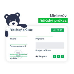 Můj první řidičský průkaz