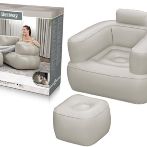 Nafukovací křeslo Bestway 75137 světlé