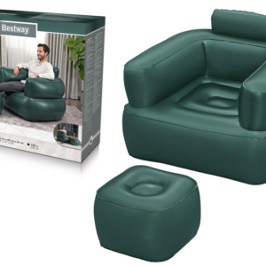 Nafukovací křeslo Bestway 75137 tmavě zelené