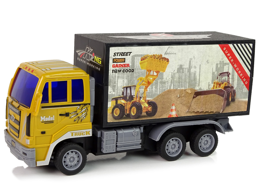 Nákladní automobil na dálkové ovládání 1:24 žlutý - Obrázek 2
