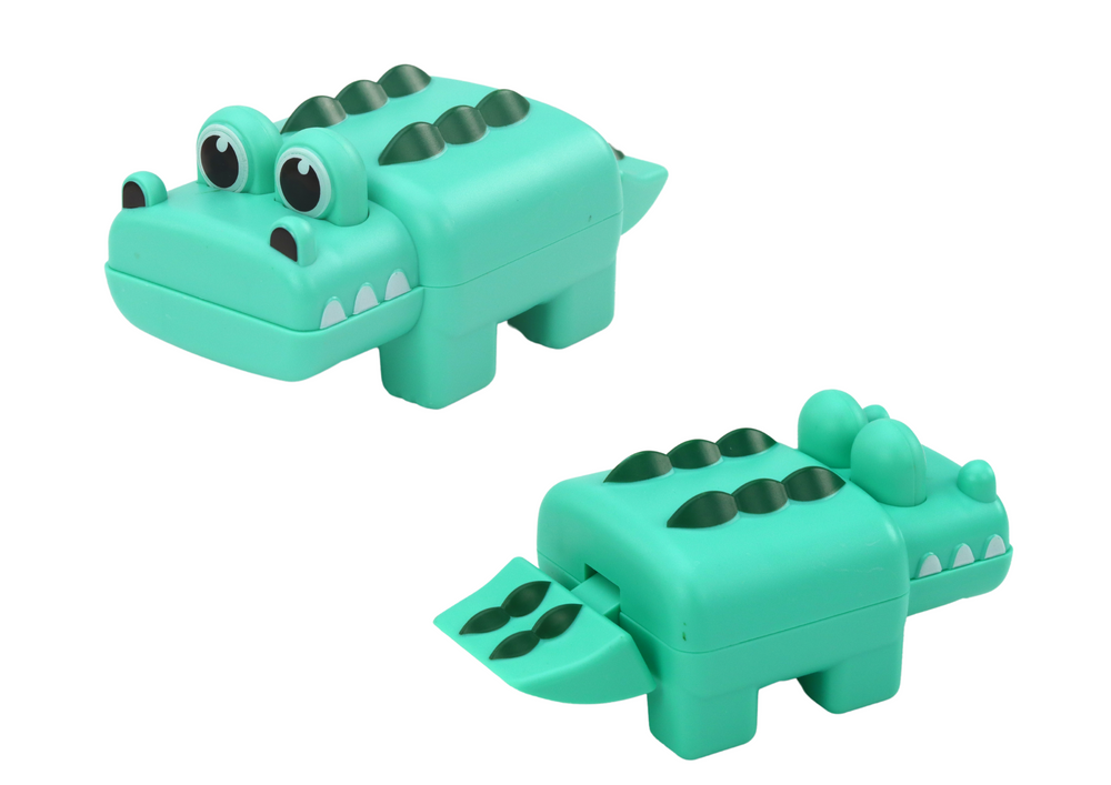 Natahovací zelený krokodýlek do vany - Obrázek 2