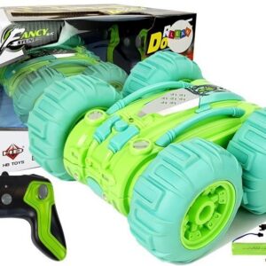 Oboustranné auto na dálkové ovládání R/C 1:24 zelené