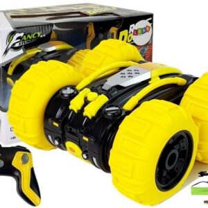 Oboustranné auto na dálkové ovládání R/C 1:24 žluté