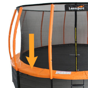 Ochranný pružinový kryt k trampolínám 305 cm