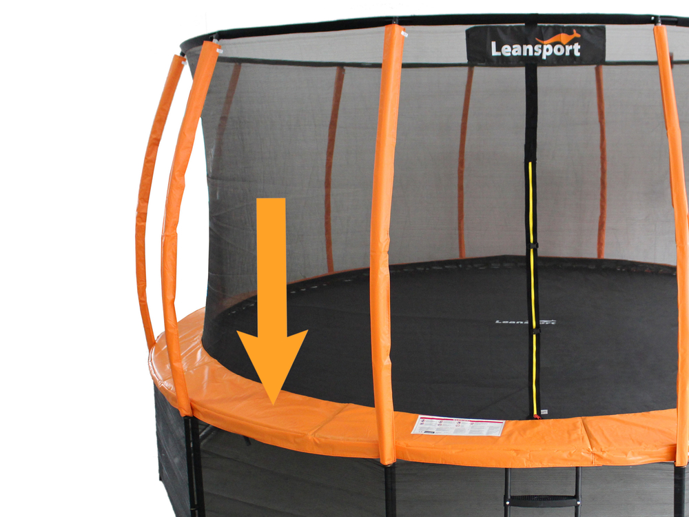 Ochranný pružinový kryt k trampolínám 427 cm