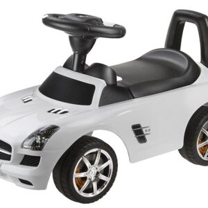 Odrážedlo Mercedes Benz se zvuky bílý