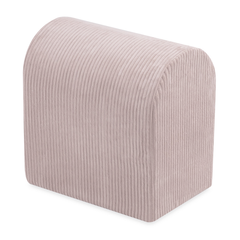PLUSH NEST PLUSH NEST Hrací hrad s bazénem a 150 míčky světle růžový Manšestr - Obrázek 2