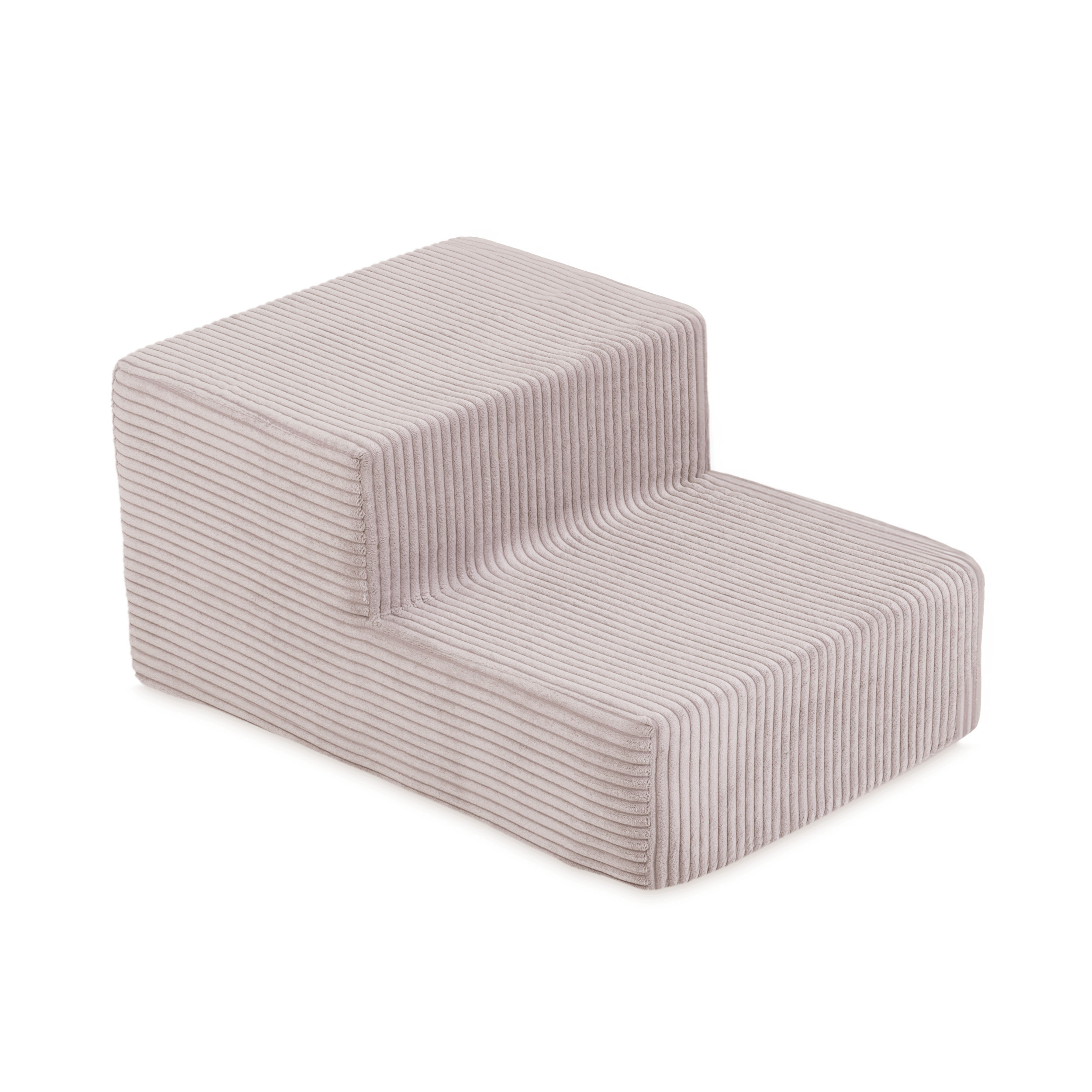 PLUSH NEST PLUSH NEST Mini hřiště s bazénem v prémiovém manšestru světle růžové a 100 míčky - Obrázek 2
