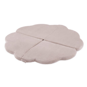 PLUSH NEST PLUSH NEST Plyšová hrací podložka ve tvaru květu 115 × 115 × 5 cm