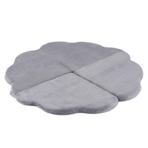 PLUSH NEST PLUSH NEST Plyšová hrací podložka ve tvaru květu 115 × 115 × 5 cm