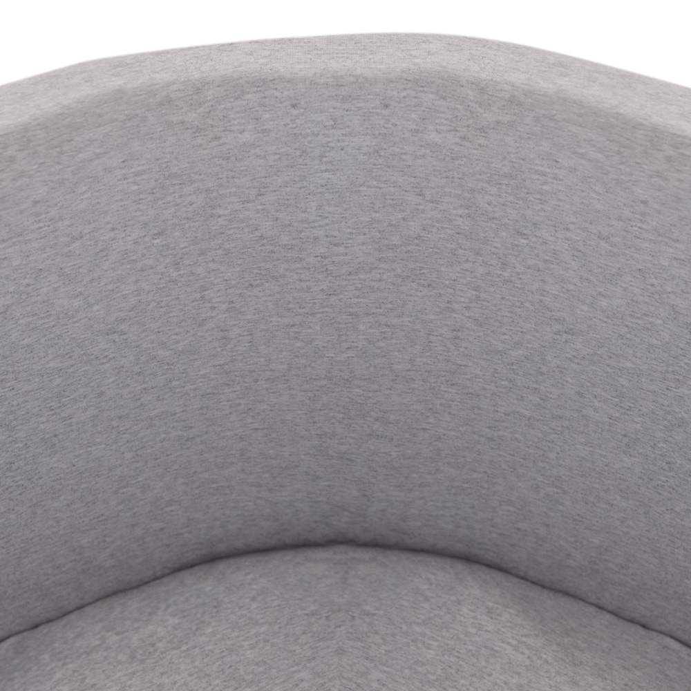 PLUSH NEST PLUSH NEST Suchý bazén kulatý Bavlna světle šedý Ø 90 × 30 cm s 200 míčky - Obrázek 2