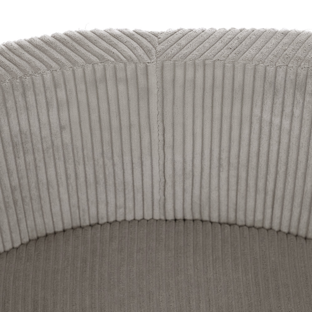 PLUSH NEST PLUSH NEST Suchý bazén kulatý Manšestr béžový Ø 90 × 30 cm s 200 míčky - Obrázek 2