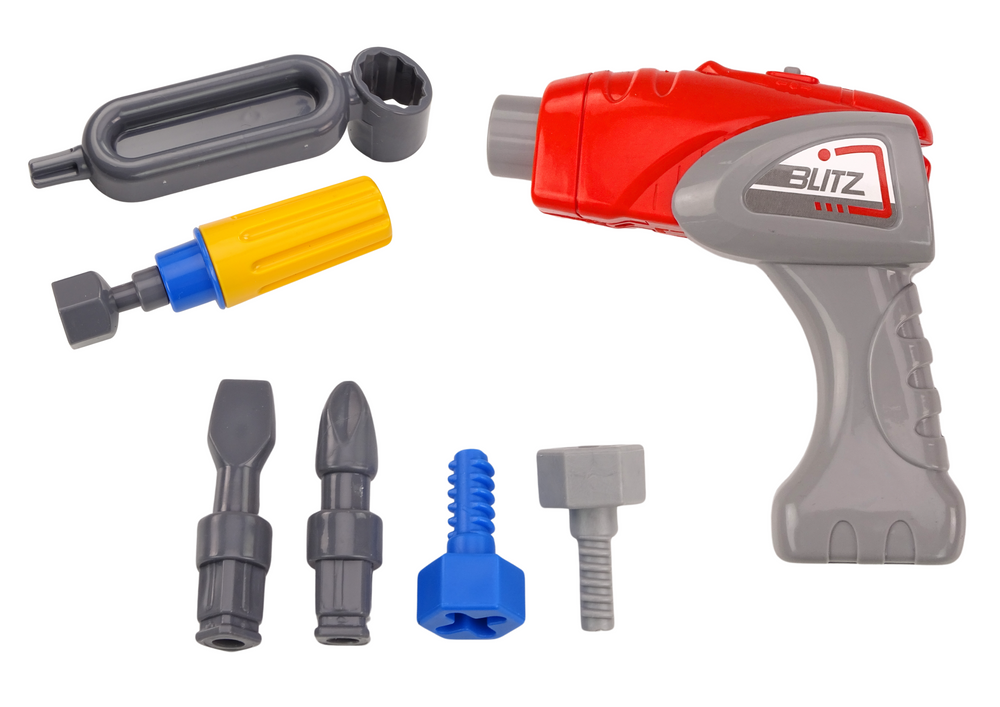 Pásový bagr kreslený ke šroubování DIY tyrkysový - Obrázek 2