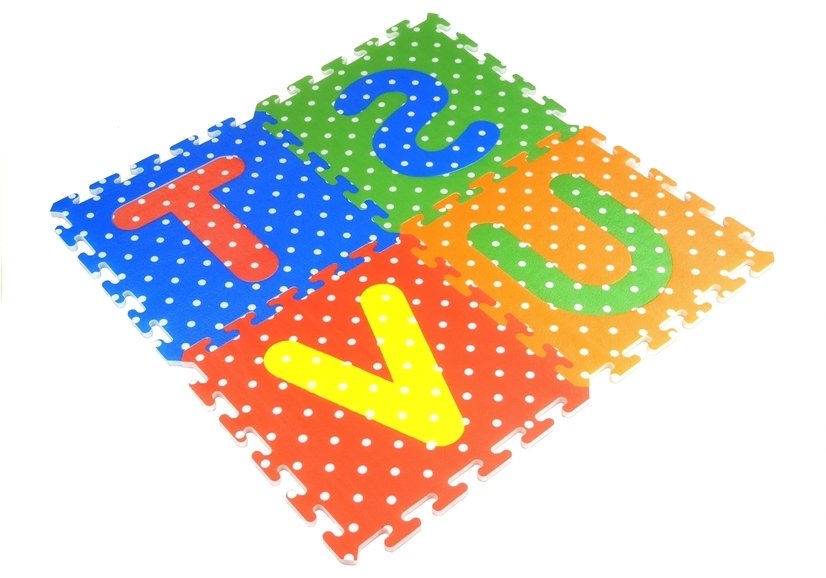 Pěnové puzzle abeceda a čísla 36 prvků - Obrázek 2