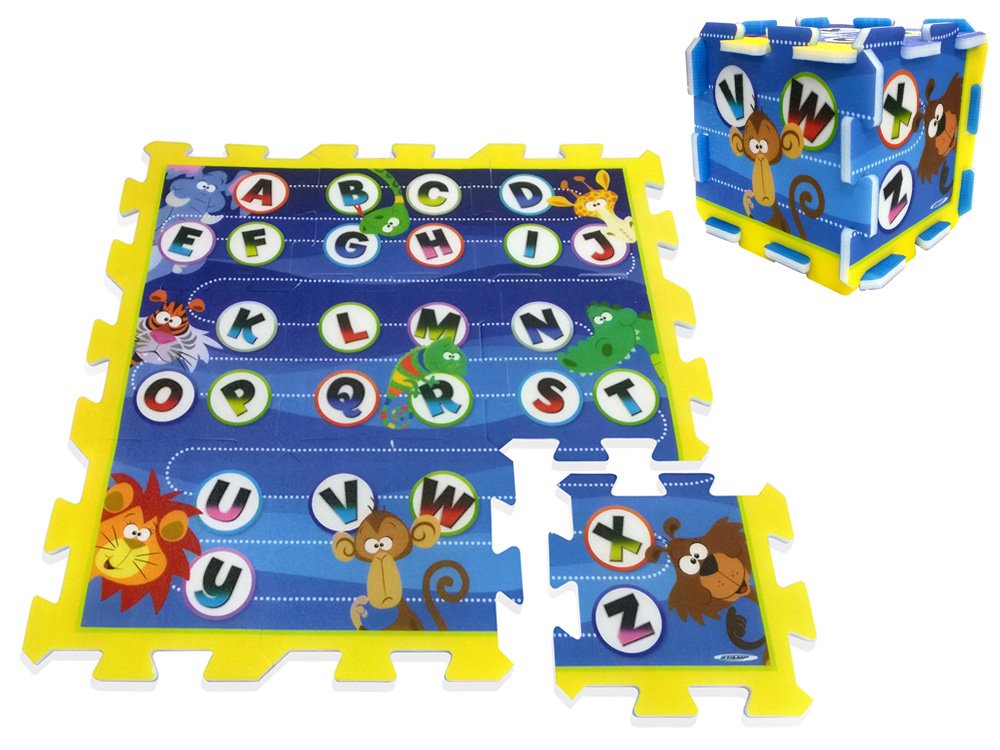 Pěnové puzzle abeceda