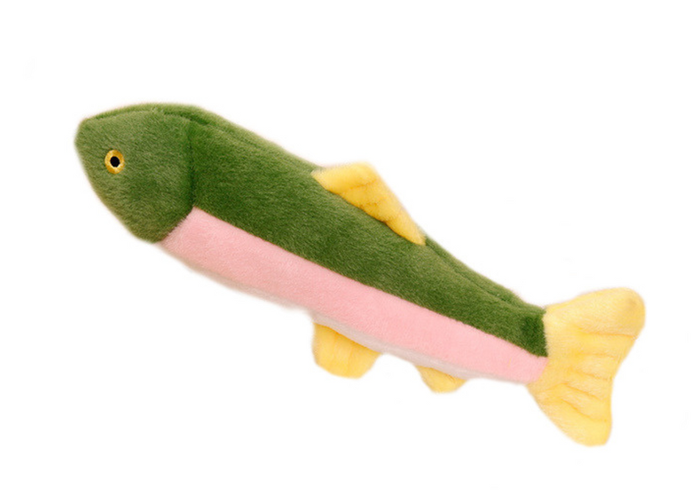 Pískací plyšová rybka 30 cm