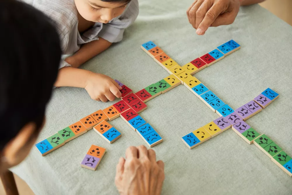 PlanToys PlanToys Domino - nálady - Obrázek 2