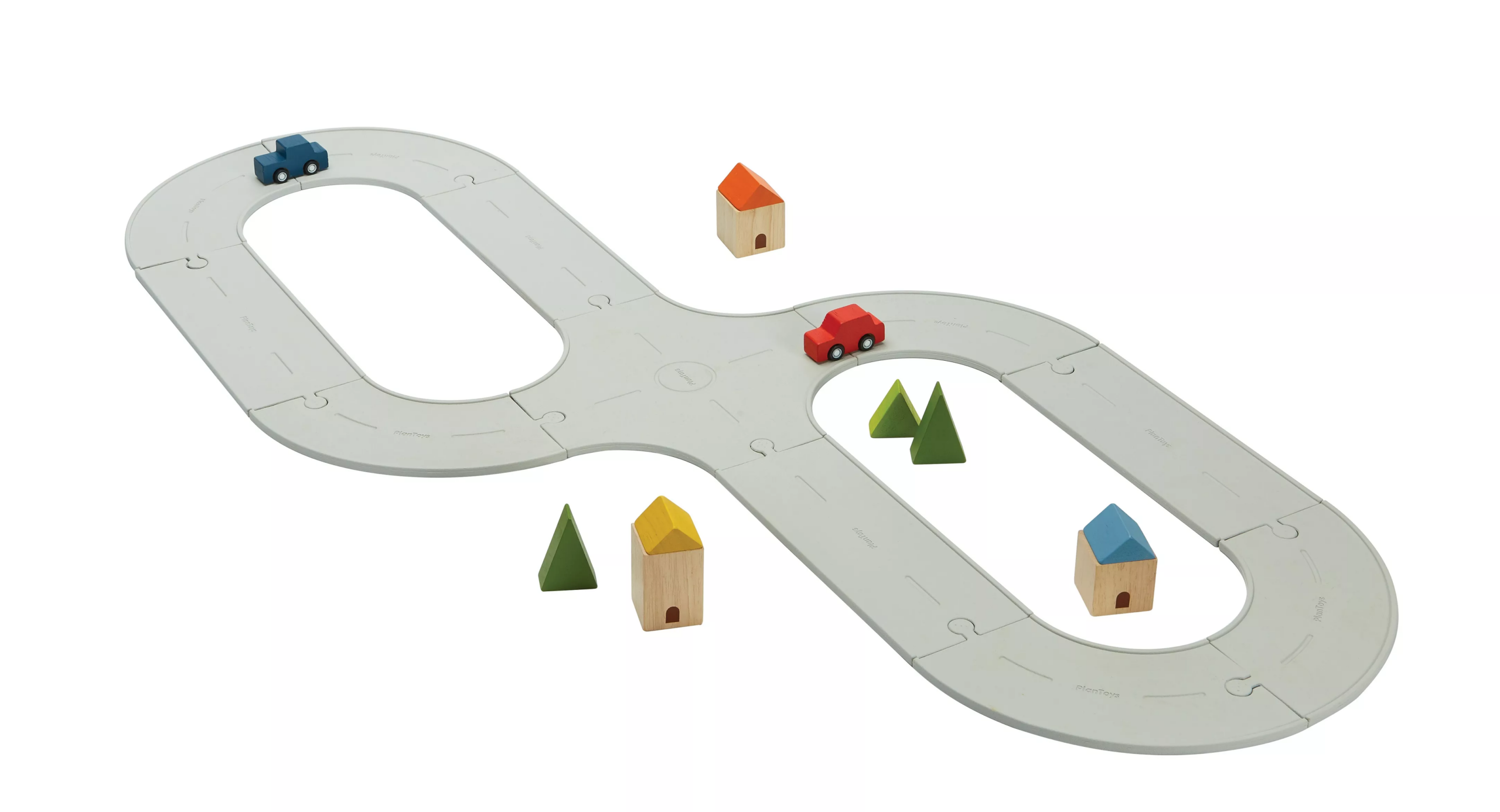 PlanToys PlanToys Gumová auto/vláčkodráha - Obrázek 2