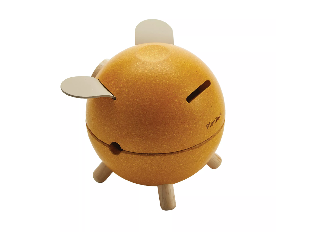 PlanToys PlanToys Kasička - žluté prasátko "Orchard" - Obrázek 2