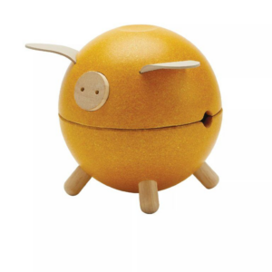 PlanToys PlanToys Kasička - žluté prasátko "Orchard"