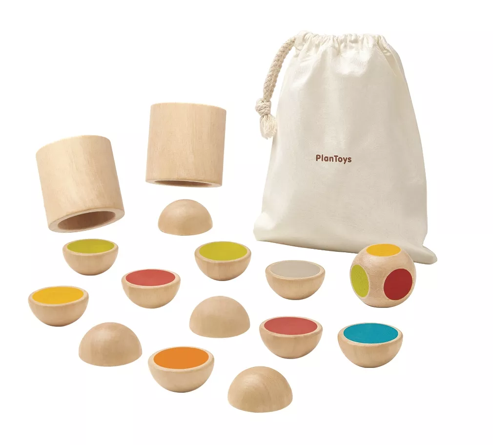 PlanToys PlanToys Pexeso půlkulaté