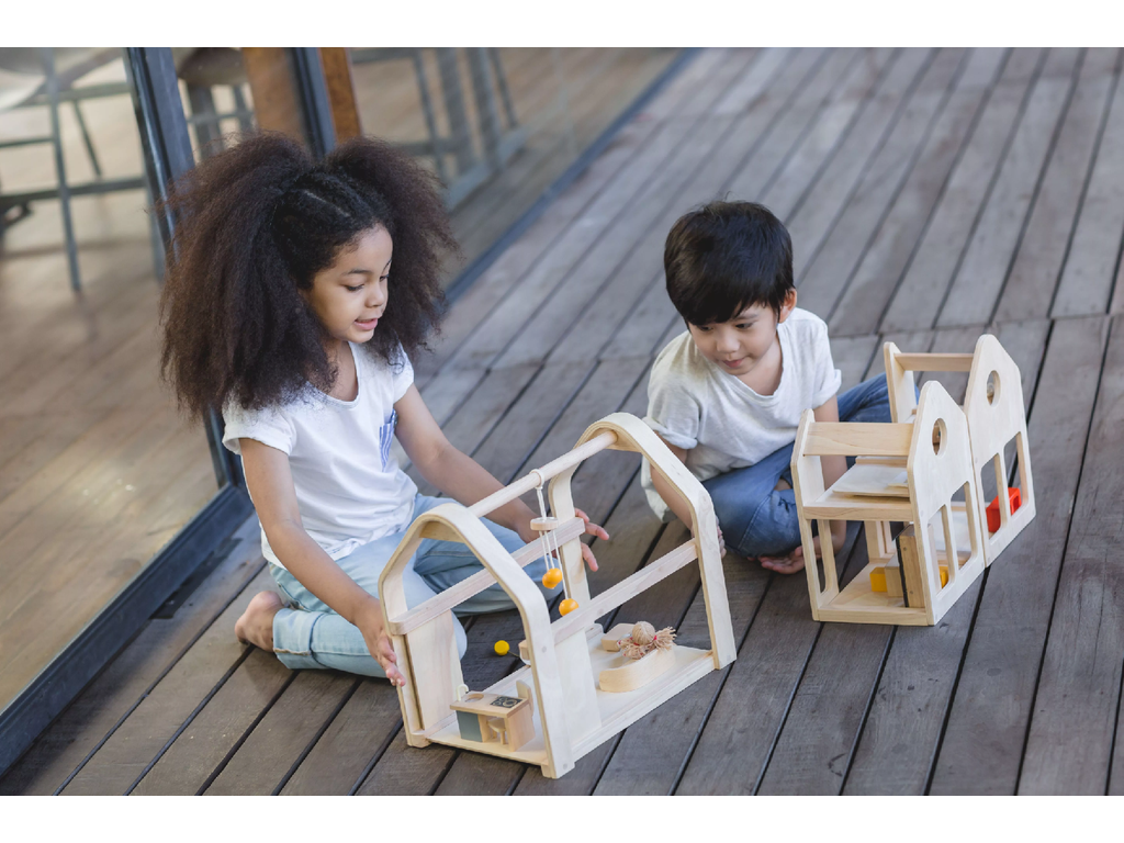 PlanToys PlanToys Přenosný domek pro panenky - Obrázek 2