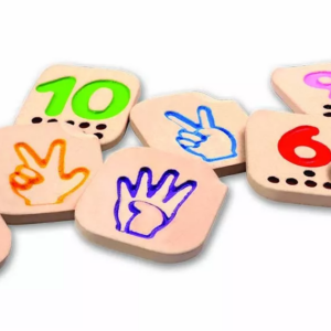 PlanToys PlanToys Prstová abeceda - číslice 1-10