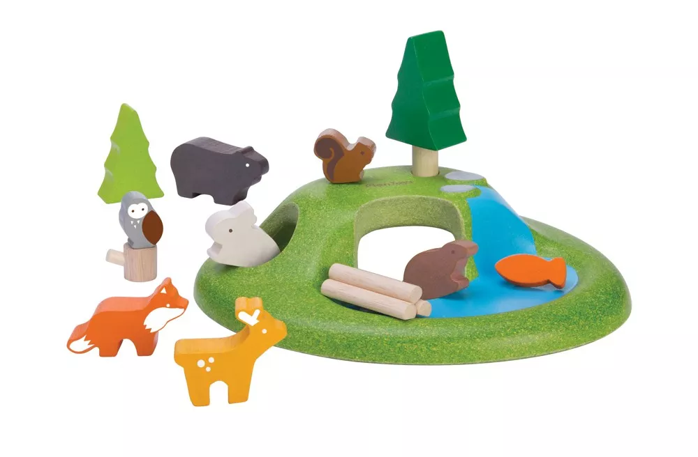 PlanToys PlanToys Sada lesních zvířátek - Obrázek 2